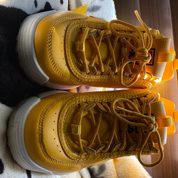 Fila Shoes - Fila yellow shoes